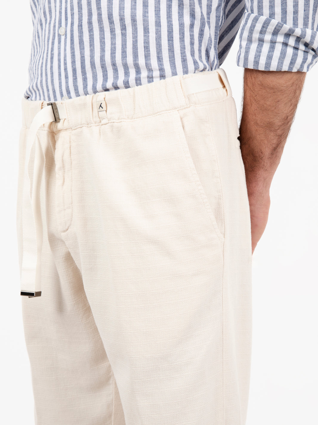 Pantaloni Apollo off white