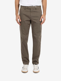 Pantaloni basic verde militare