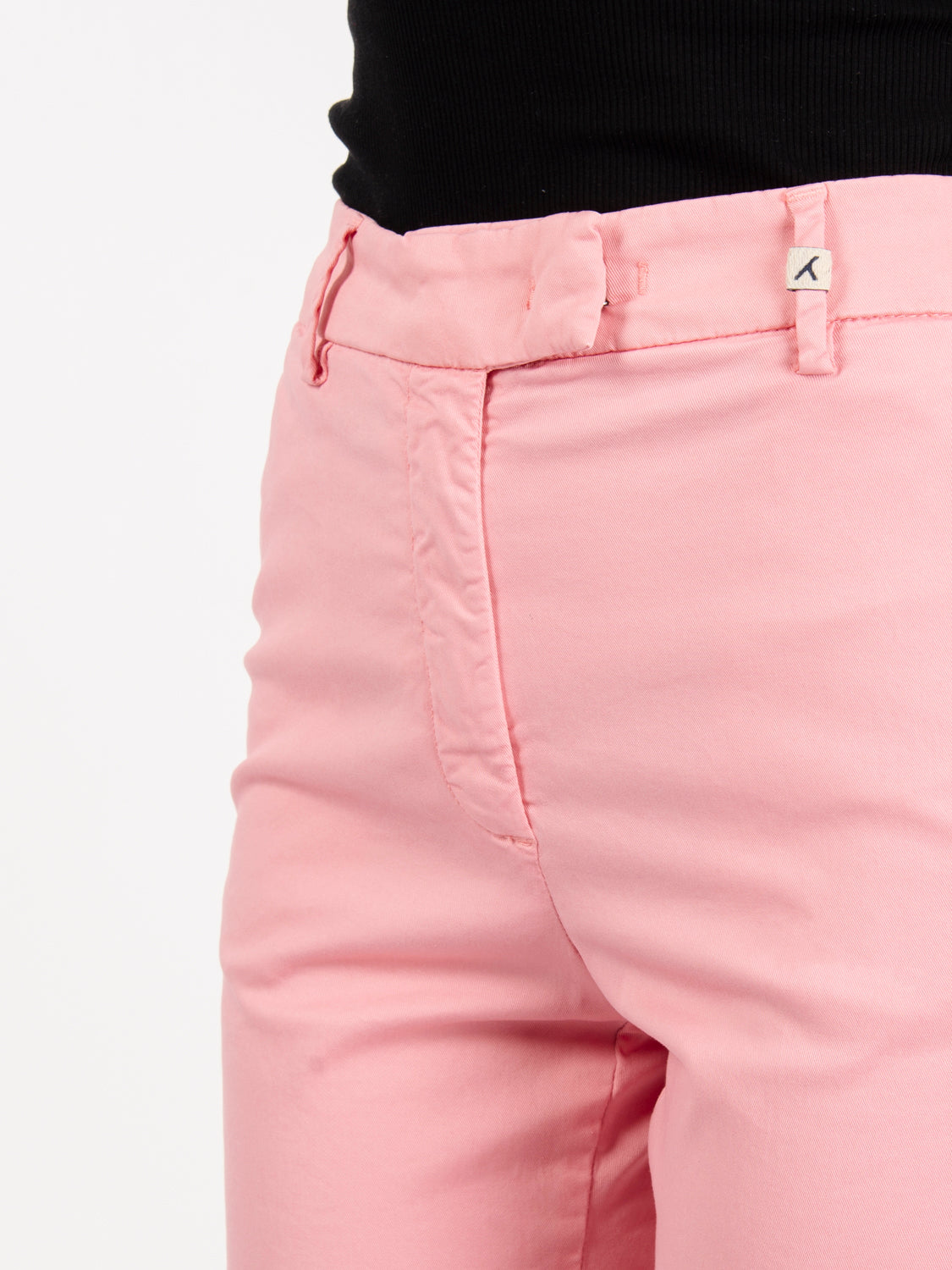 Pantaloni chino rosa