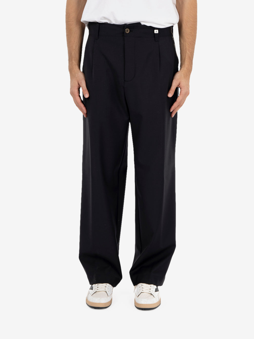 Pantaloni Cordura® doppia pinces nero