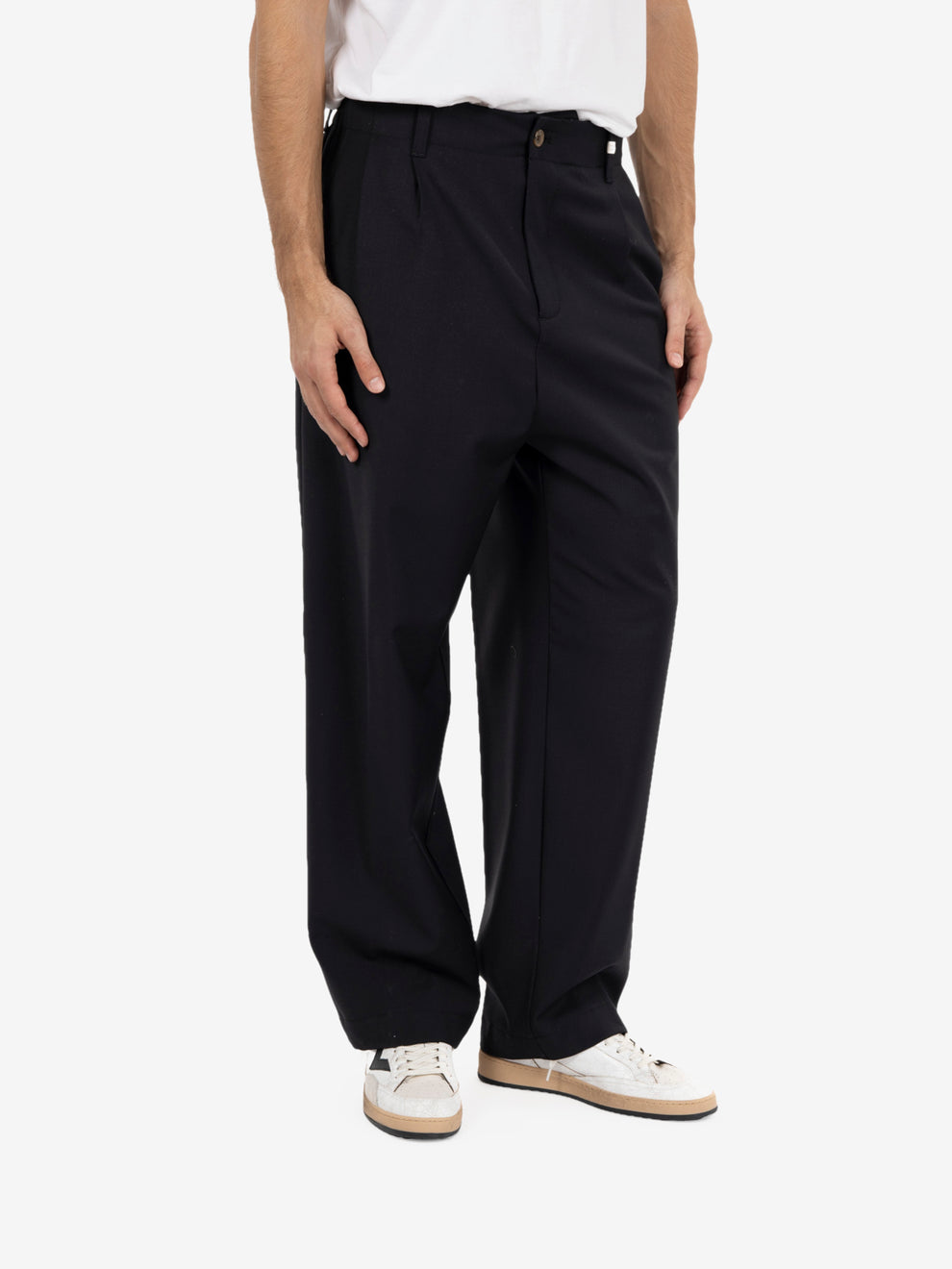 Pantaloni Cordura® doppia pinces nero