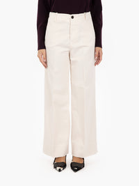 Off-white culottes