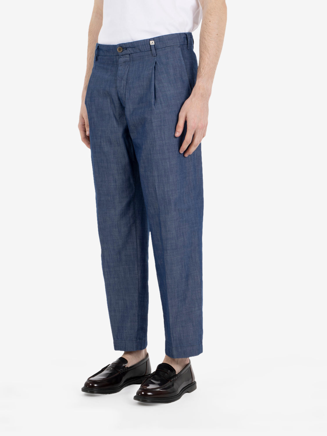 Pantaloni denim Ade-P blu navy