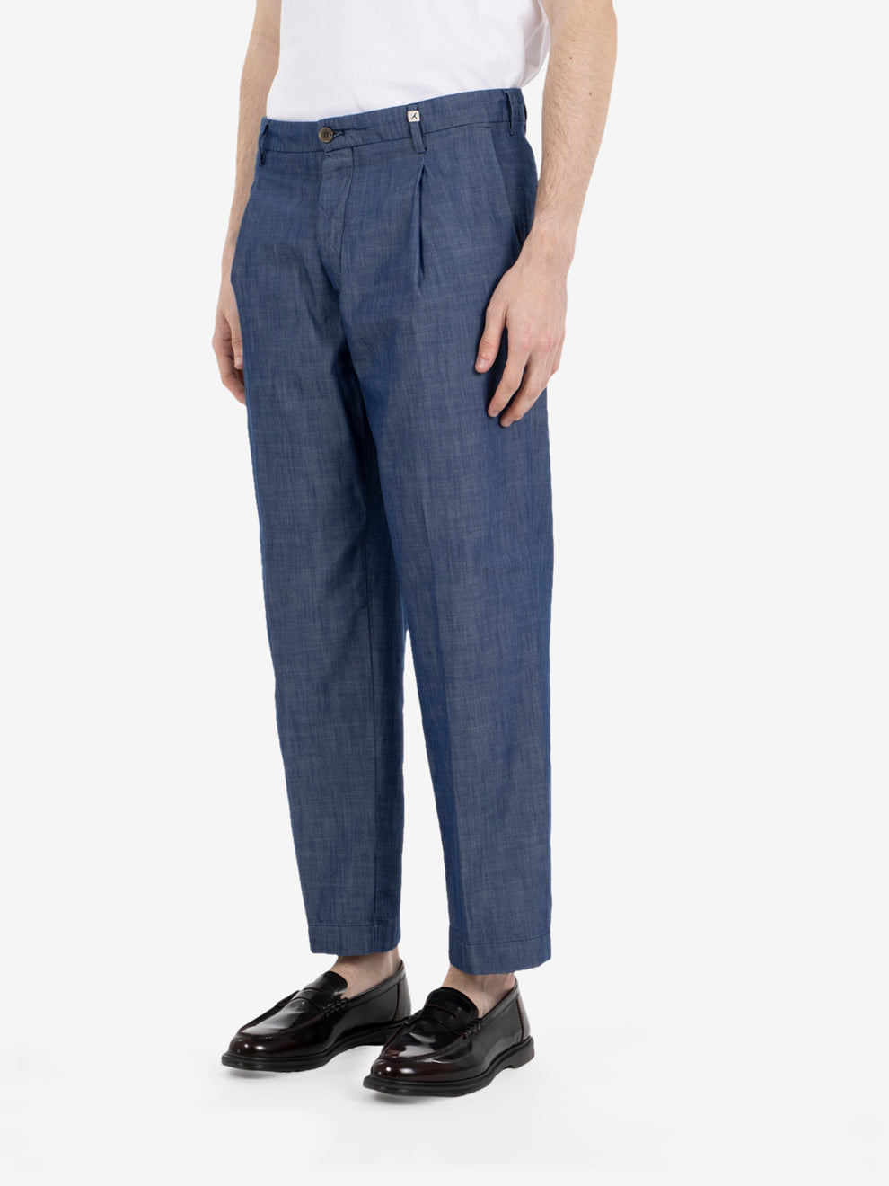Pantaloni denim Ade-P blu navy