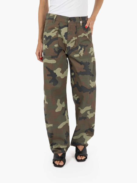 Pantaloni Fatigue camouflage