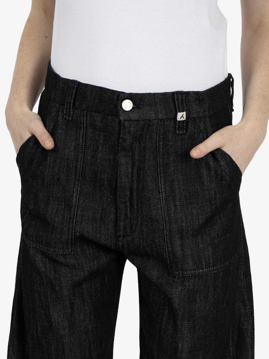 Pantaloni Fatigue nero