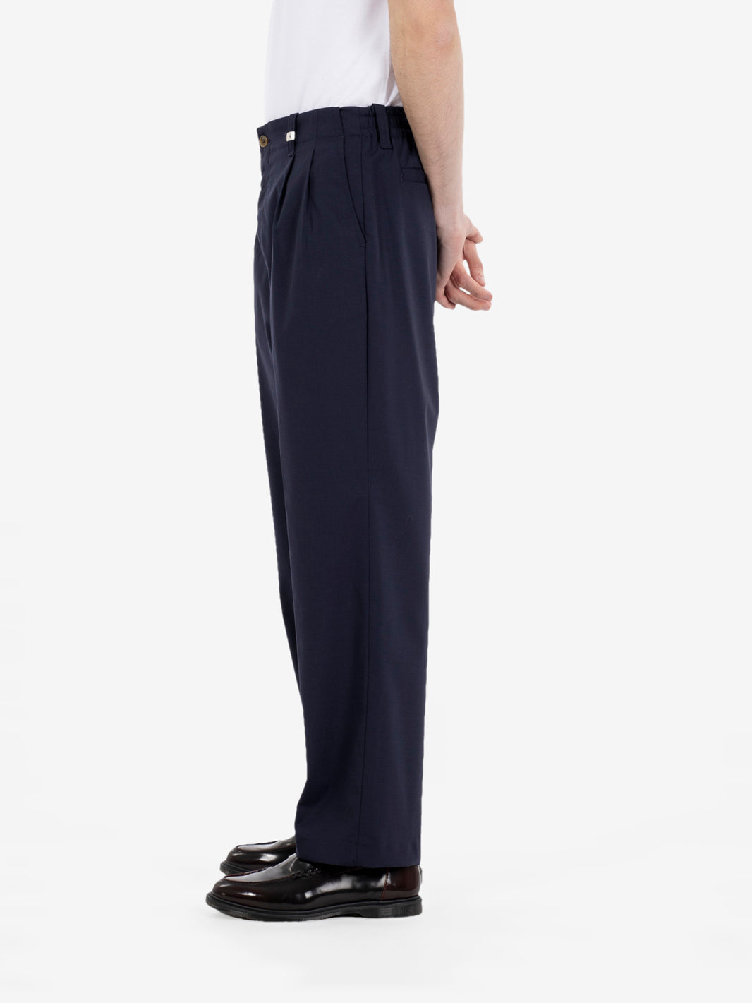Pantaloni in lana cordura Poseidone blu