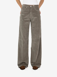 Taupe corduroy trousers