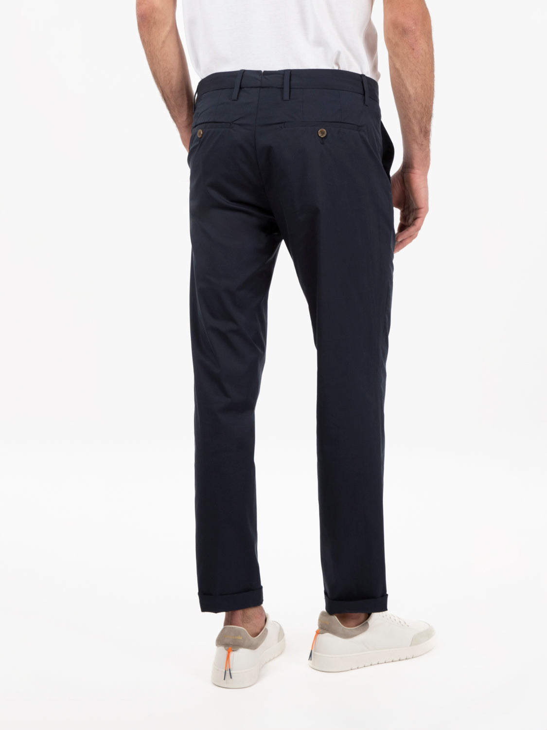 Navy blue performance active trousers