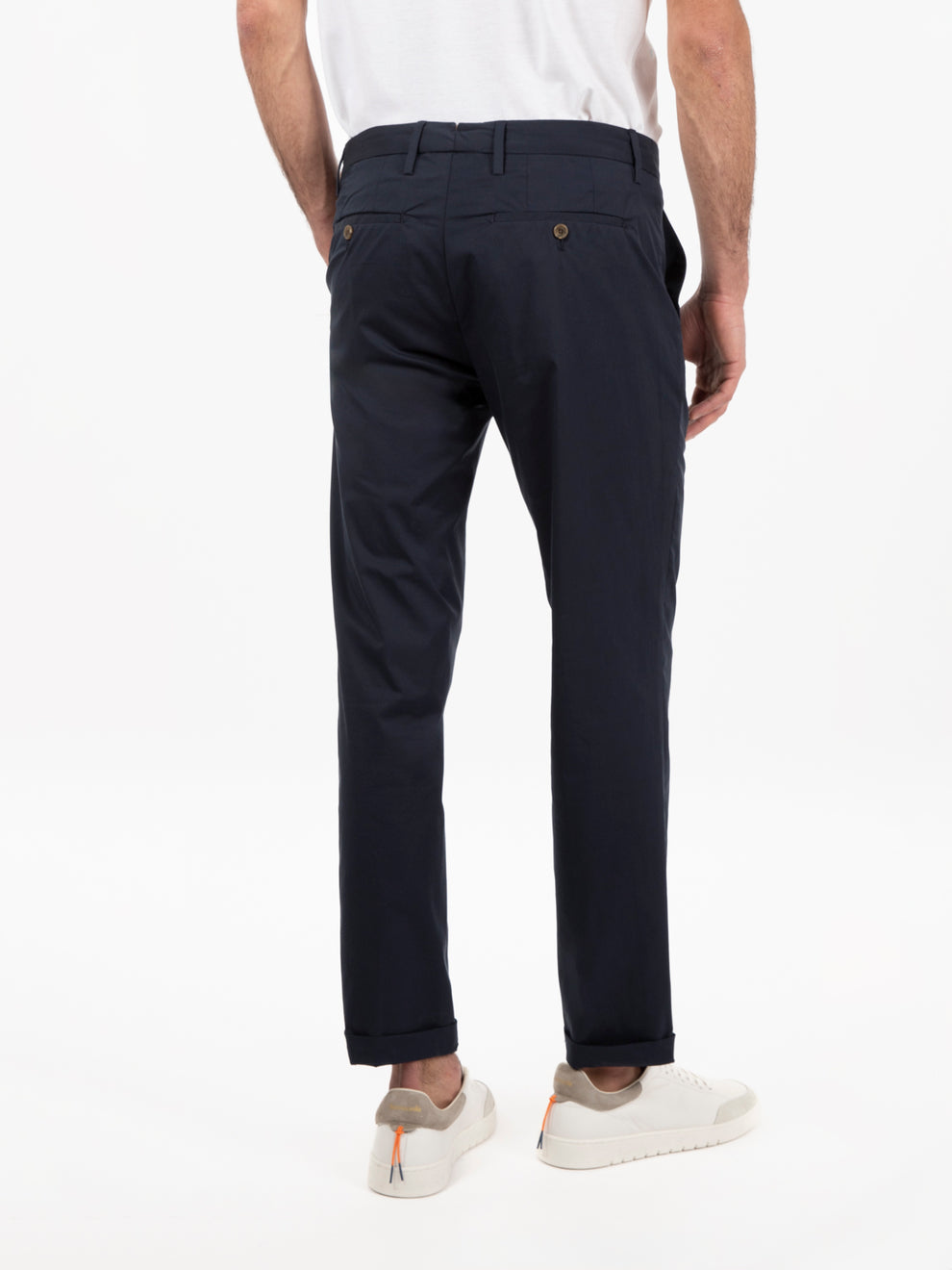 Navy blue performance active trousers