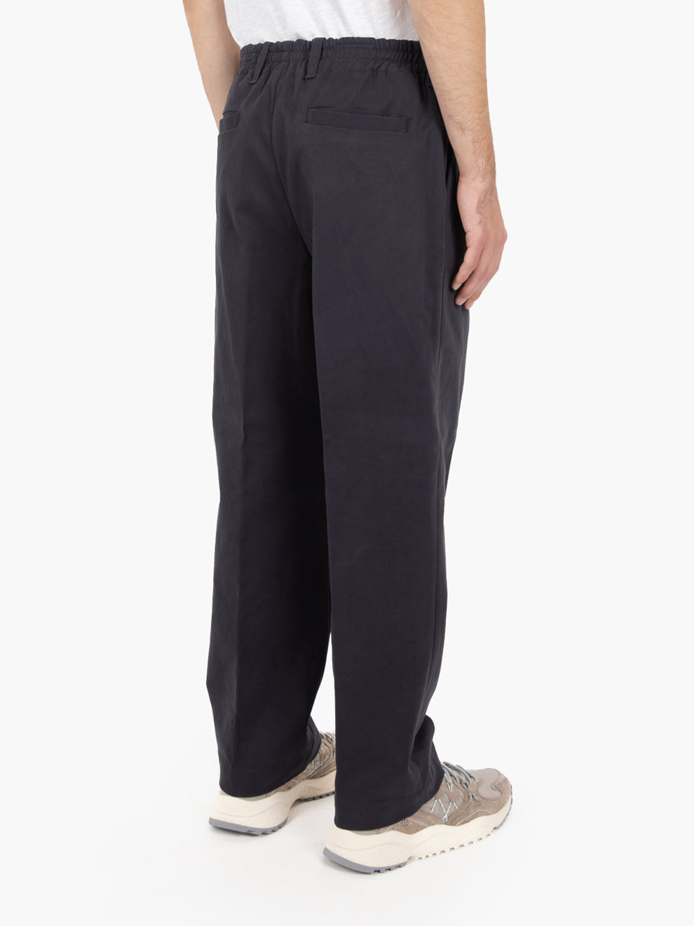 Pantaloni Poseidone larghi navy