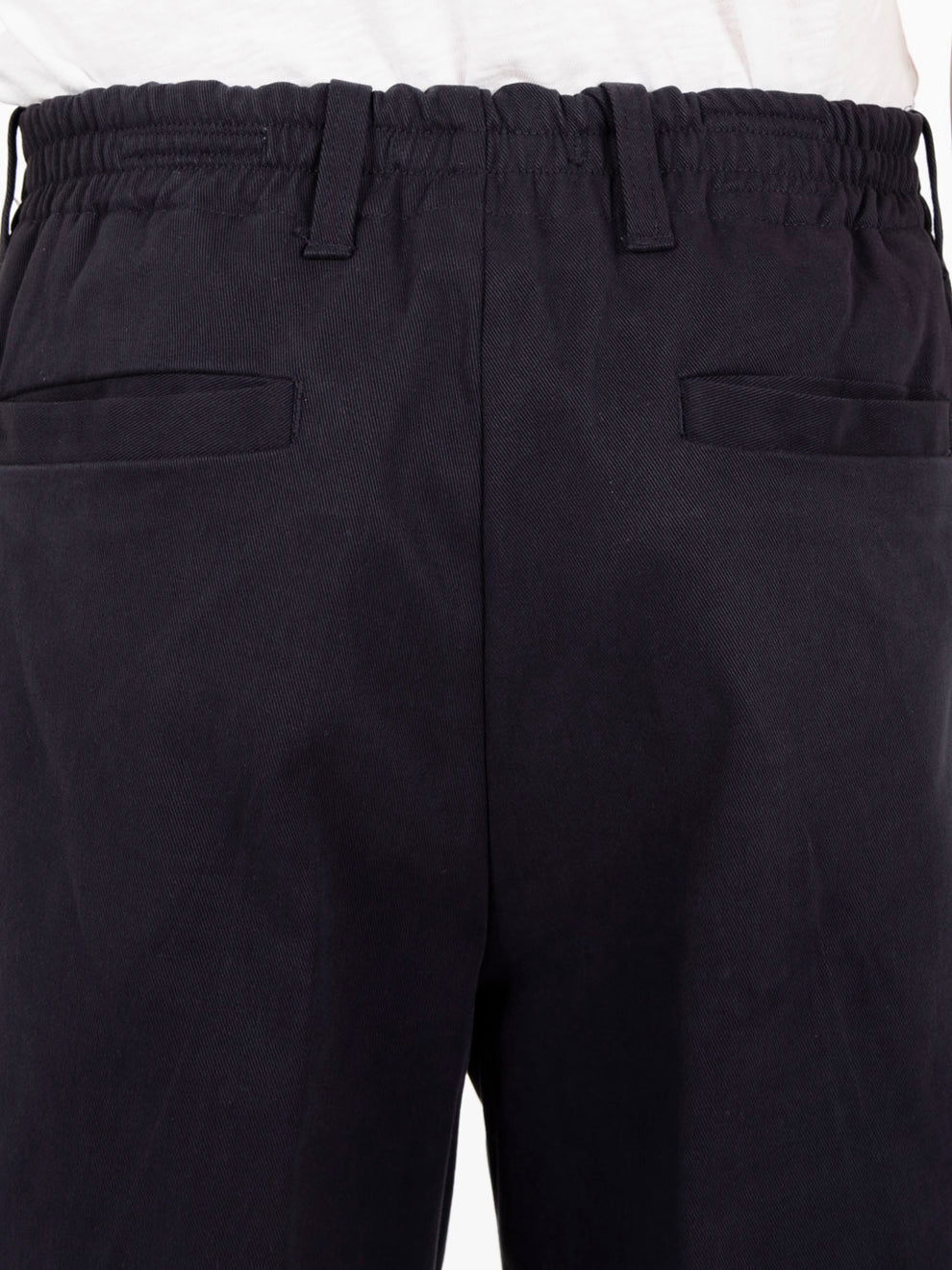 Pantaloni Poseidone larghi navy