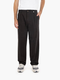 Poseidon black baggy trousers