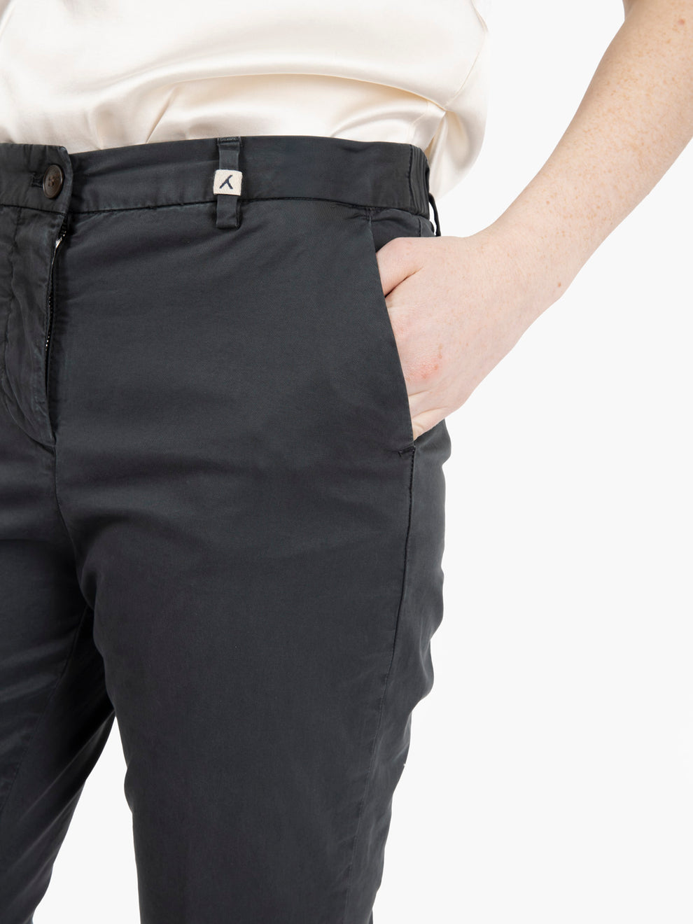 Pantaloni bootcut blu