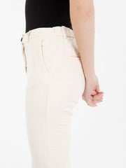 MYTHS - Pantaloni structure off white