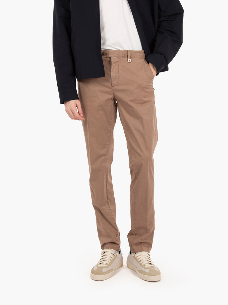 MYTHS - Pantaloni Zeus cotone beige