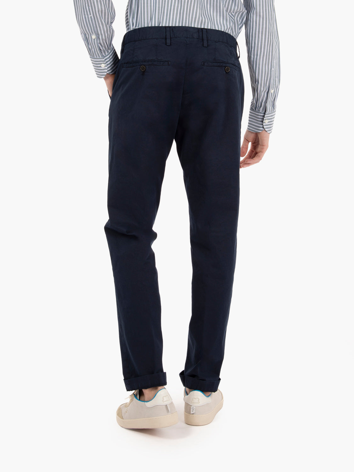 Pantaloni Zeus cotone blu