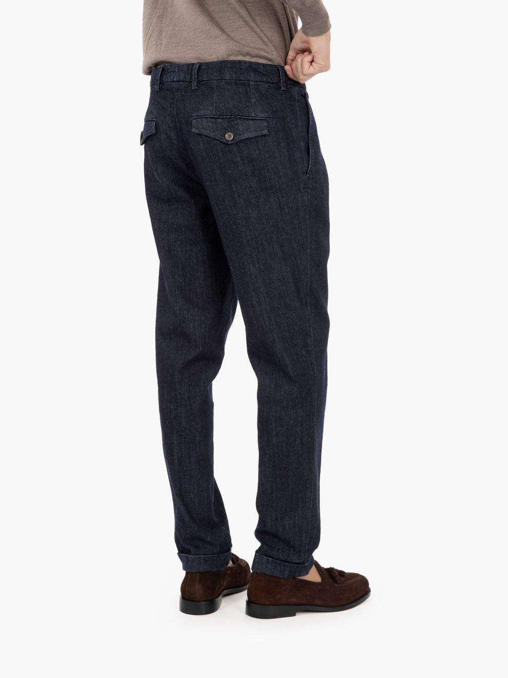 Pantaloni Zeus denim medio