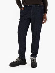 MYTHS - Pantaloni Zeus in denim blu