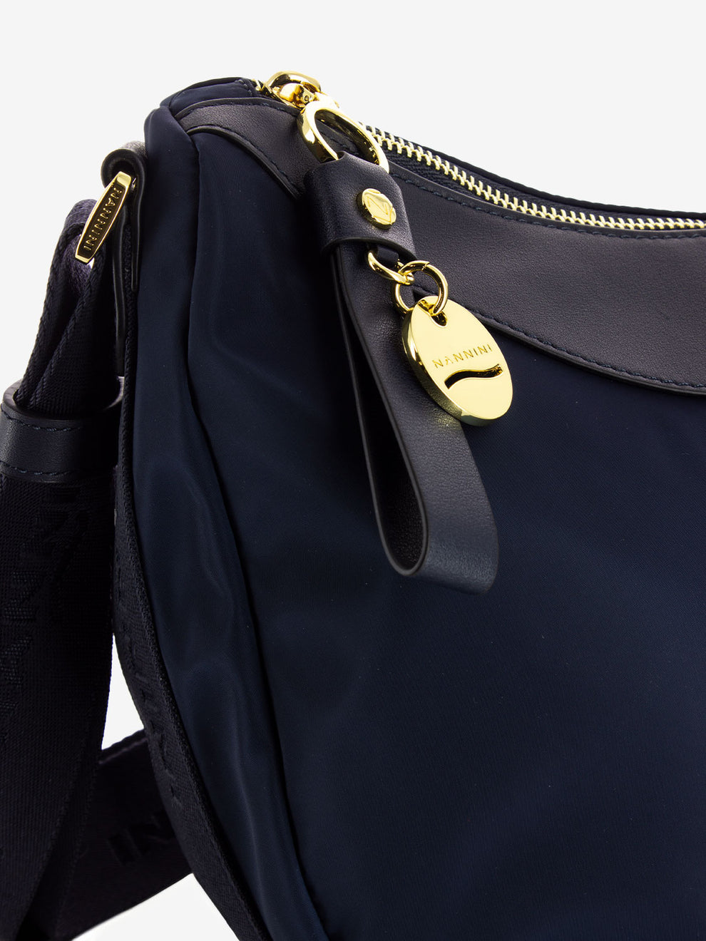 Borsa a tracolla Liberty in nylon blu navy