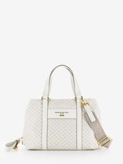 NANNINI - Borsa Liberty Air piccola in nylon off white