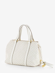 NANNINI - Borsa Liberty Air piccola in nylon off white