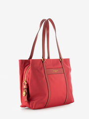 NANNINI - Borsa Liberty grande in nylon geranio