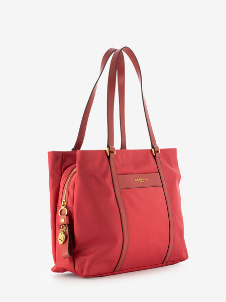 Borsa Liberty grande in nylon geranio