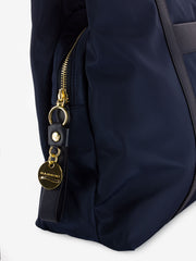 NANNINI - Borsa Liberty grande in nylon navy