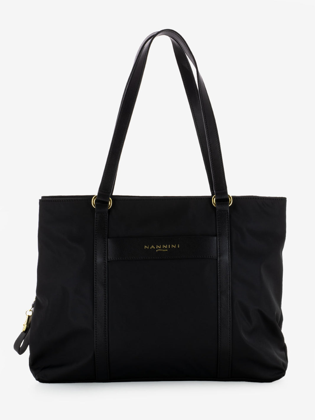 Borsa Liberty grande in nylon nero