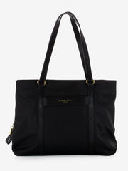 NANNINI - Borsa Liberty grande in nylon nero