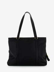 NANNINI - Borsa Liberty grande in nylon nero