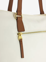 NANNINI - Borsa Liberty tasche offwhite / cuoio