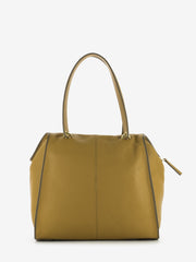 NANNINI - Borsa pelle Blake camel