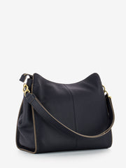 NANNINI - Borsa pelle Blake navy