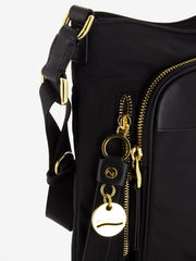 NANNINI - Borsa tracolla Liberty nero