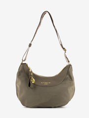 NANNINI - Borsa  tracolla Liberty nylon caracas taupe