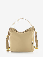NANNINI - Borsa zaino Liberty beige / offwhite