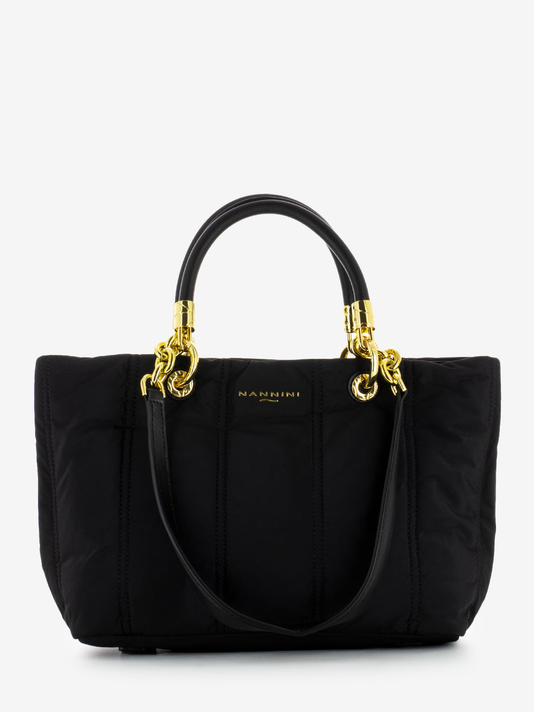Borsa glassy S nero