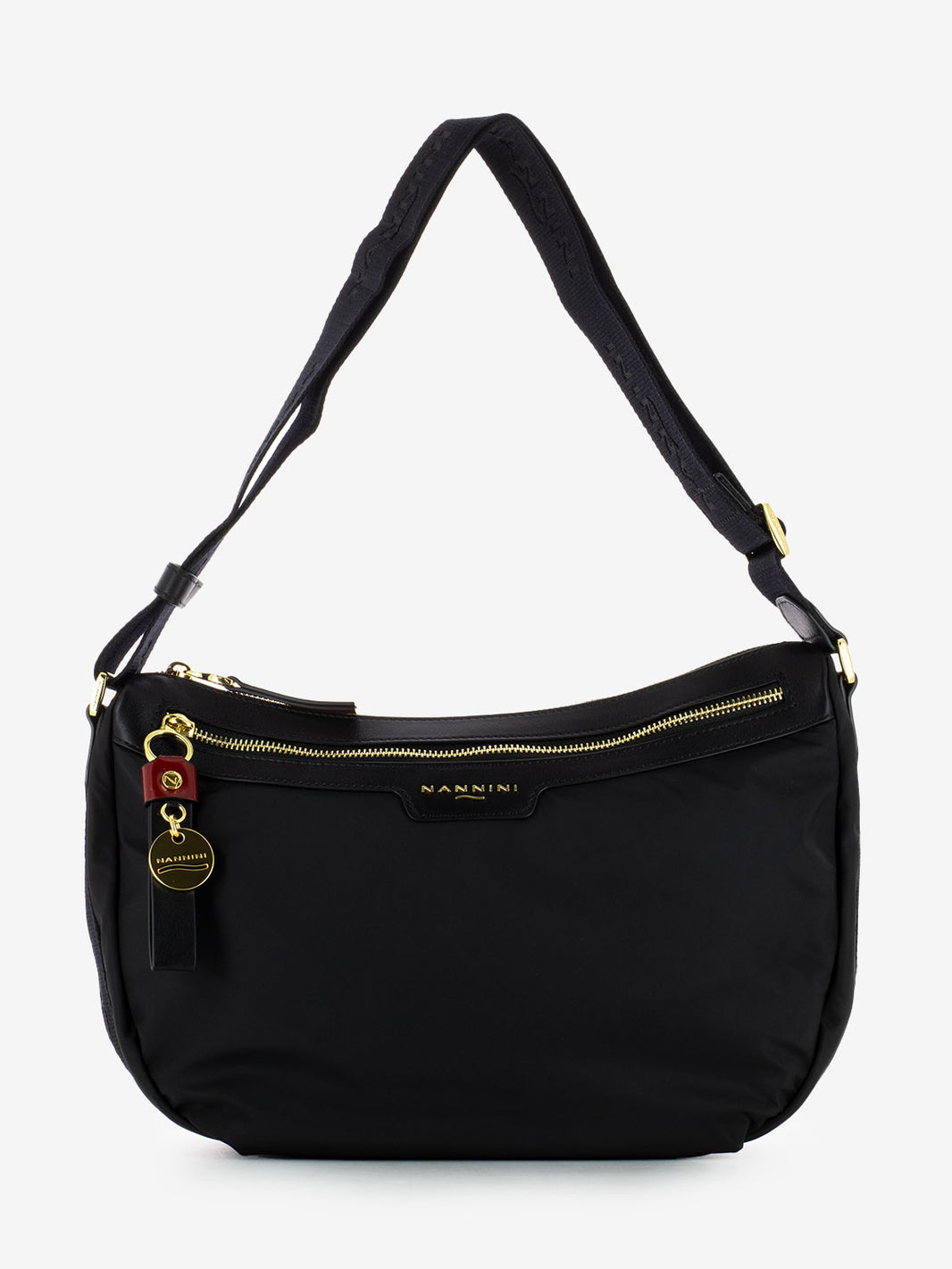 Borsa Liberty a spalla nero / rosso