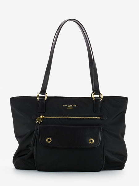 Shopper Cleo nylon caracas nera