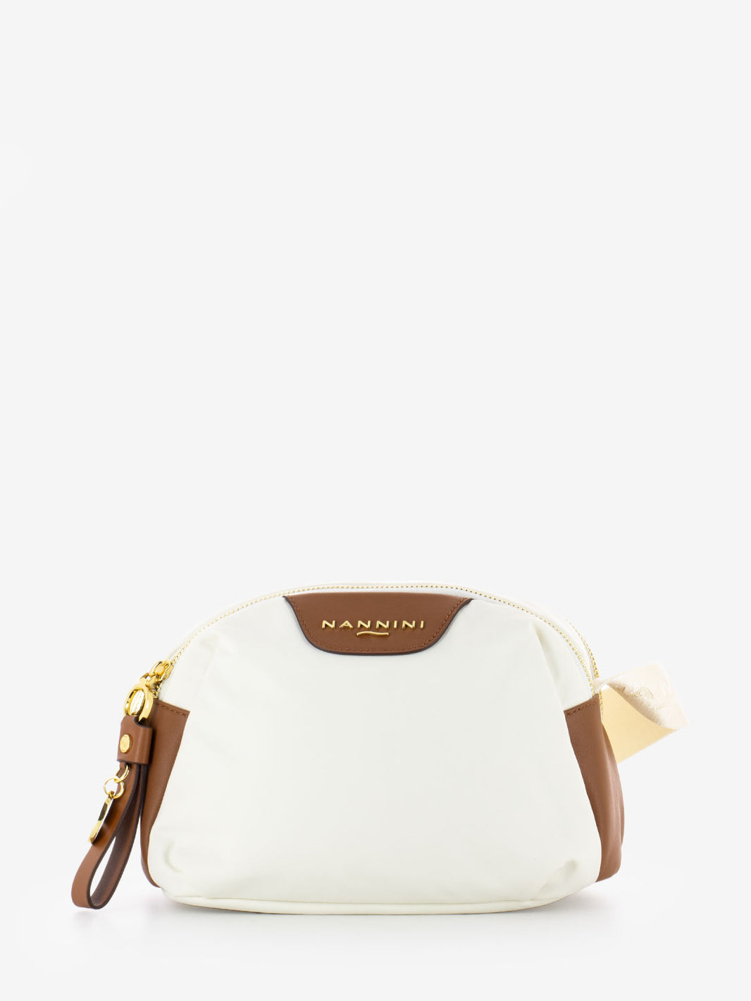 Tracolla Liberty offwhite / cuoio