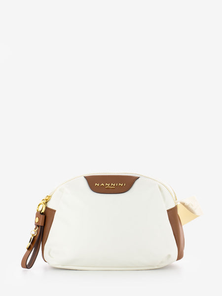 Tracolla Liberty offwhite / cuoio
