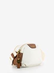 NANNINI - Tracolla Liberty offwhite / cuoio