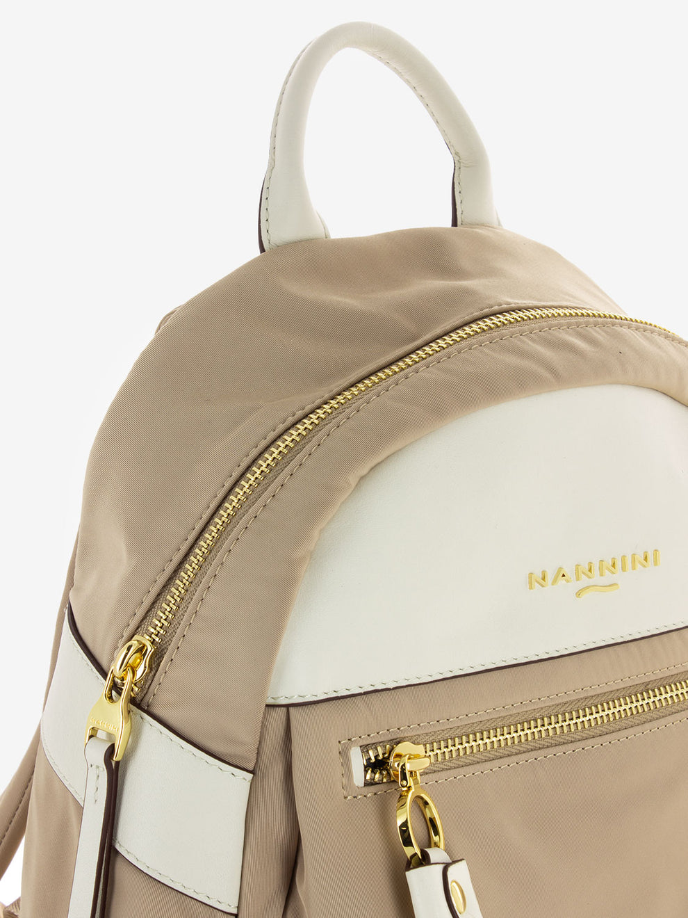 Zaino in nylon Liberty beige / offwhite