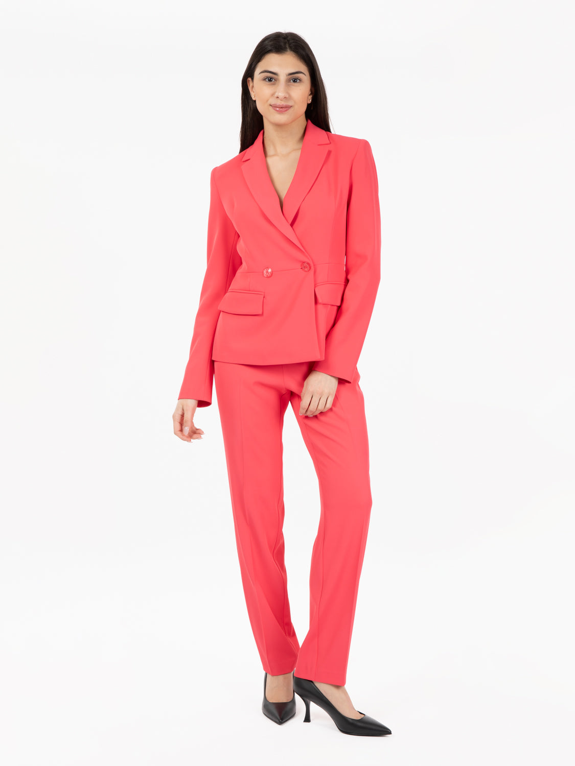 Pantaloni a sigaretta Essential fuxia