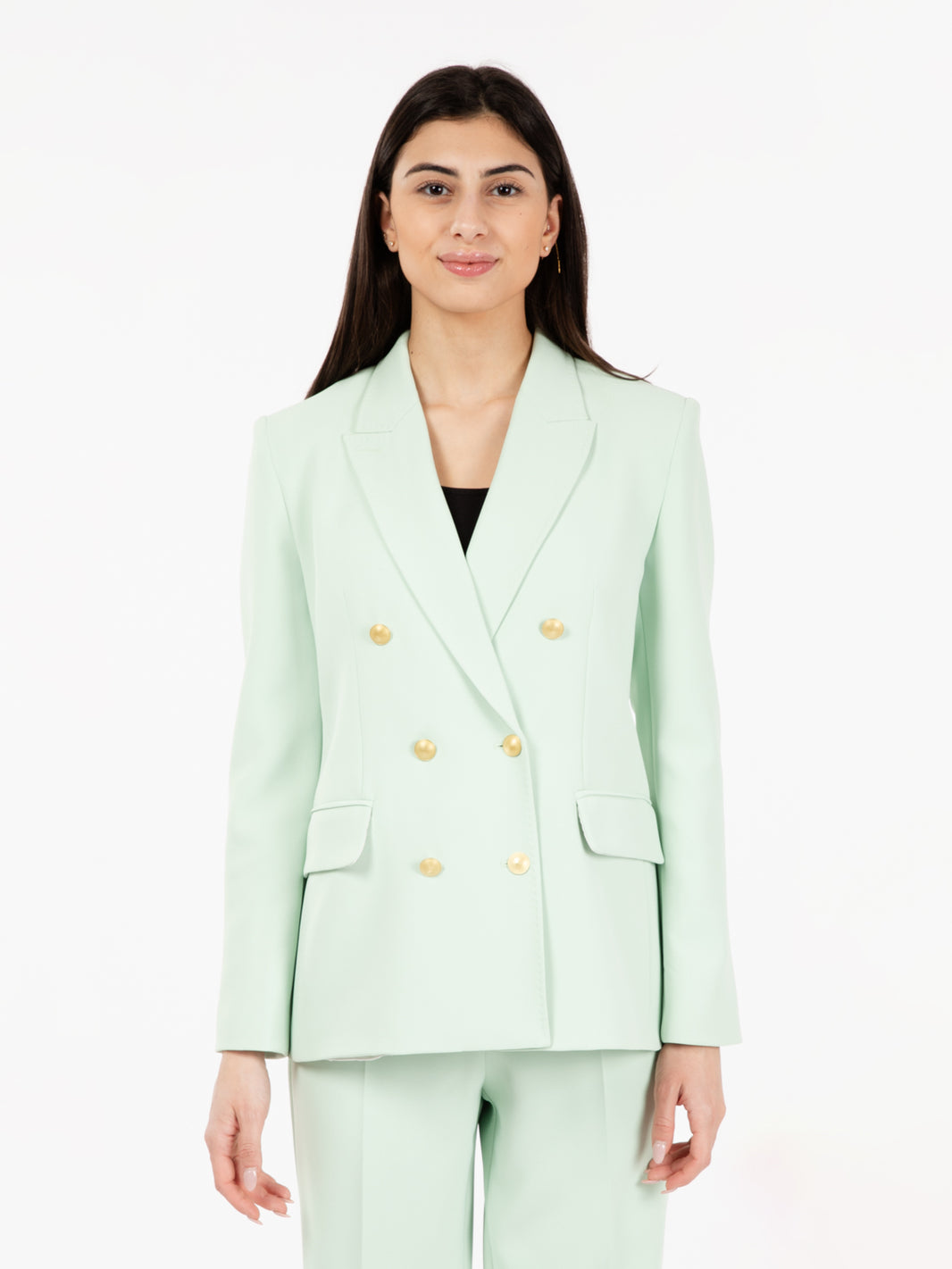 Blazer doppiopetto cady mint