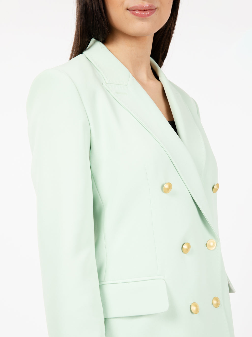 Blazer doppiopetto cady mint