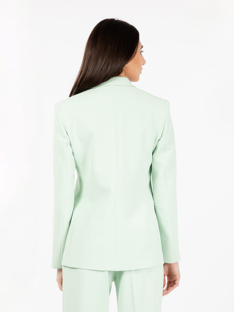 NENETTE - Blazer doppiopetto cady mint