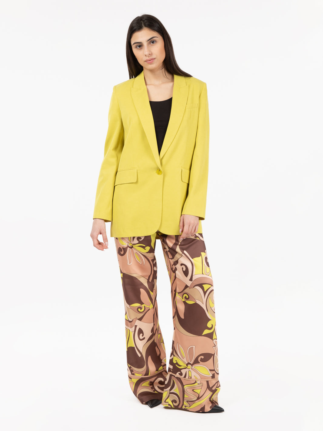 Blazer monopetto twill light